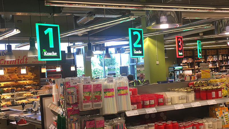 Cucos Kundenleitsystem für den Einzelhandel – Referenz Marktkauf